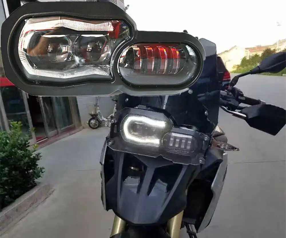 

For BMW Accessories Motorcycle Protector Cover Bike LED Fog Light Auxiliary Driving Lamp for BMW K1600 R1100 R1200GS ADV F800GS