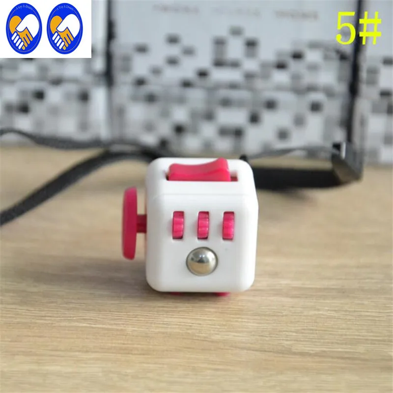 A Toy A Dream Mini 12 Colors Fidget Cube Desk Toy Magic Cube 2017 New Fidgetes