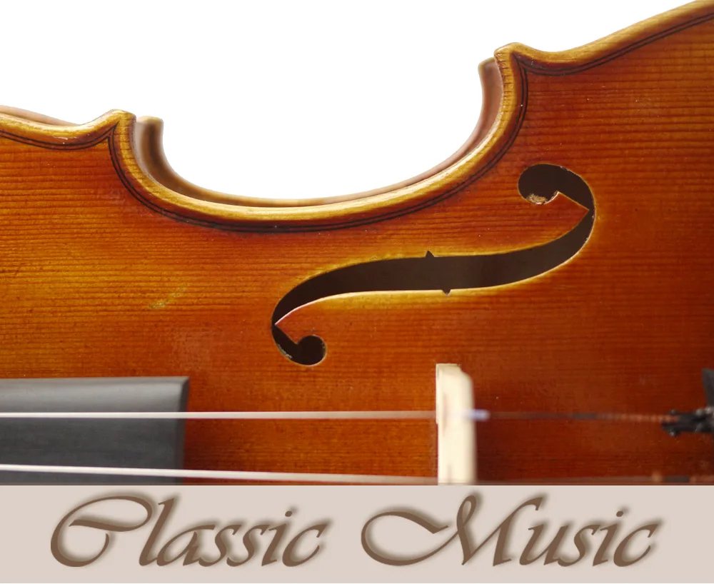 Мощный звук античный стиль лака No1284.Stradivarius 1715 Cremonese копия мастер скрипки