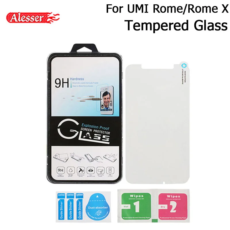 Alesser для UMI Rome закаленное Стекло Экран защитного экрана X прозрачный чехол