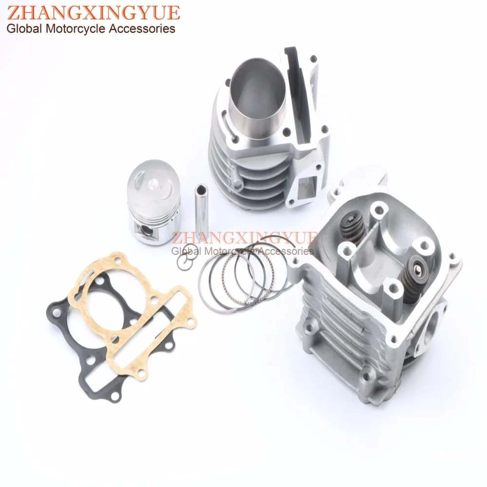 52mm Big Bore Performance Kit & A9 Cam & AC CDI Fan for Chinese GY6 50cc Upgrade 105cc 139QMB Scooter 4T
