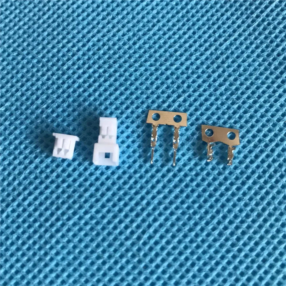 Micro JST 1.25mm C1251 2 Pin Female ,Male Connector Plug & Crimps x 100