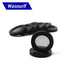 WASOURLF 5 PCS G1/2 20mm DN15  3/4 Shower Head Mesh Filter Rubber Ring Nozzle Hose Gasket 304 Stainless Steel Hermetic Seal