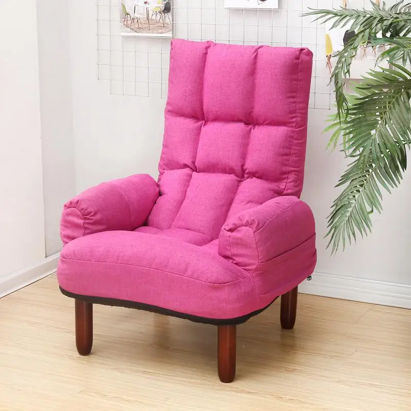 Ленивый диван тв компьютерный диван стул для кормления грудью Японский складной кресло один диван для строительства складной - Цвет: style 14