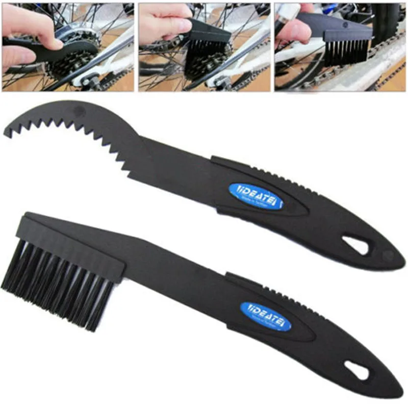 Bicycle MTB BMX Folding Bike Chain Crankset Cleaning font b Tool b font Brush Set Kit