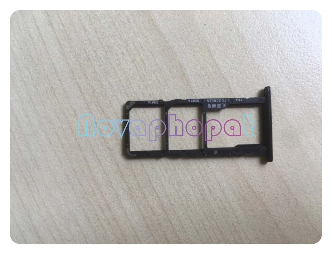 10pcs Novaphopat For Huawei Y6 Prime 2018 Sim Card Tray Holder Micro Sd