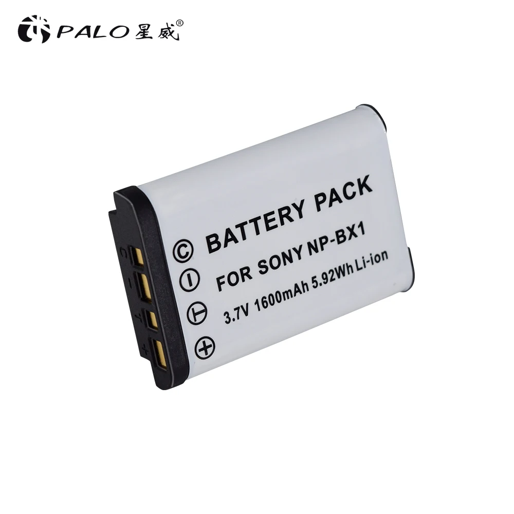 PALO 1600 мАч для sony NP-BX1 Battery RX100 батарея цифровой камеры 3 7 в видеокамера Sony DSC RX1 AS100V M3