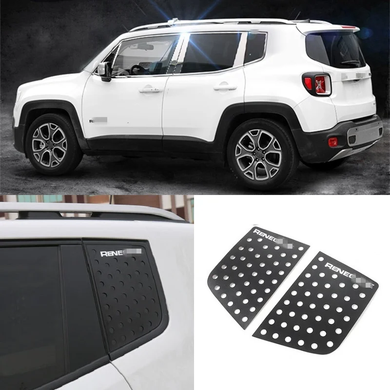 Aluminum Alloy Black C Column Window Cover Decoration Sticker Suitable