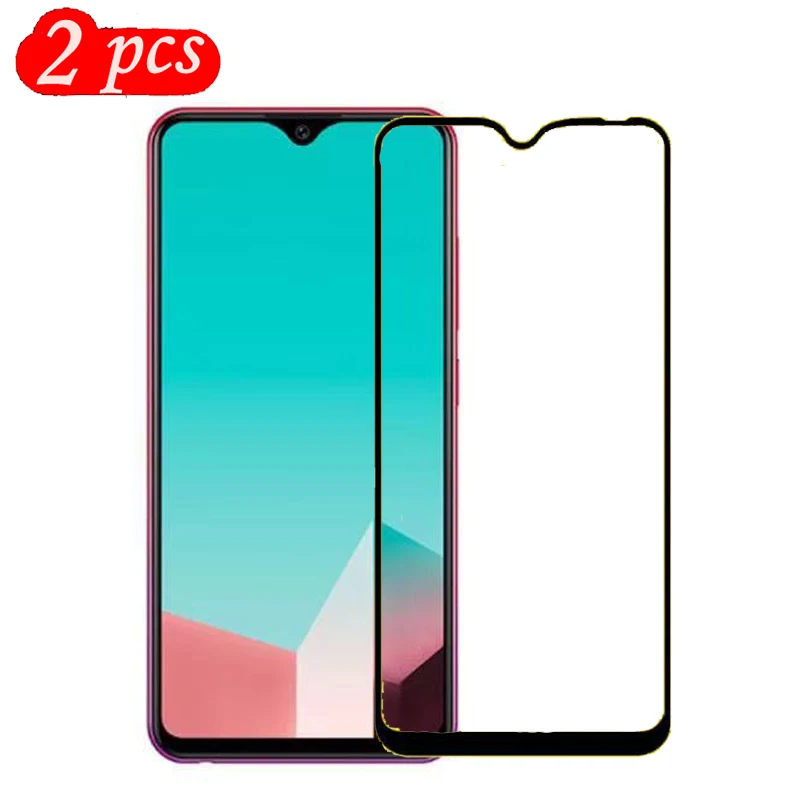

2Pcs Full Cover Screen Protective Tempered Glass for Vivo U1 9H Explosion-proof Screen Protector Glass film for Vivo U1