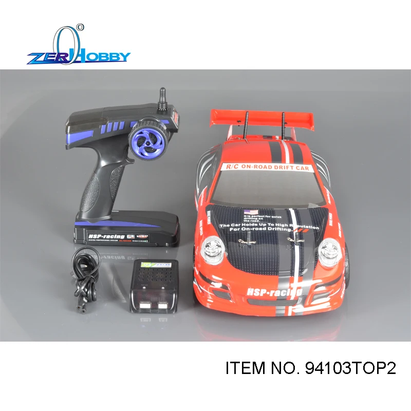 HSP RACING RC CARS FLYING FISH 94103PRO 1/10 SCALE 4WD ON ROAD ELECTRIC POWER BRUSHLESS RALLY RACING RC CAR READY TO RUN