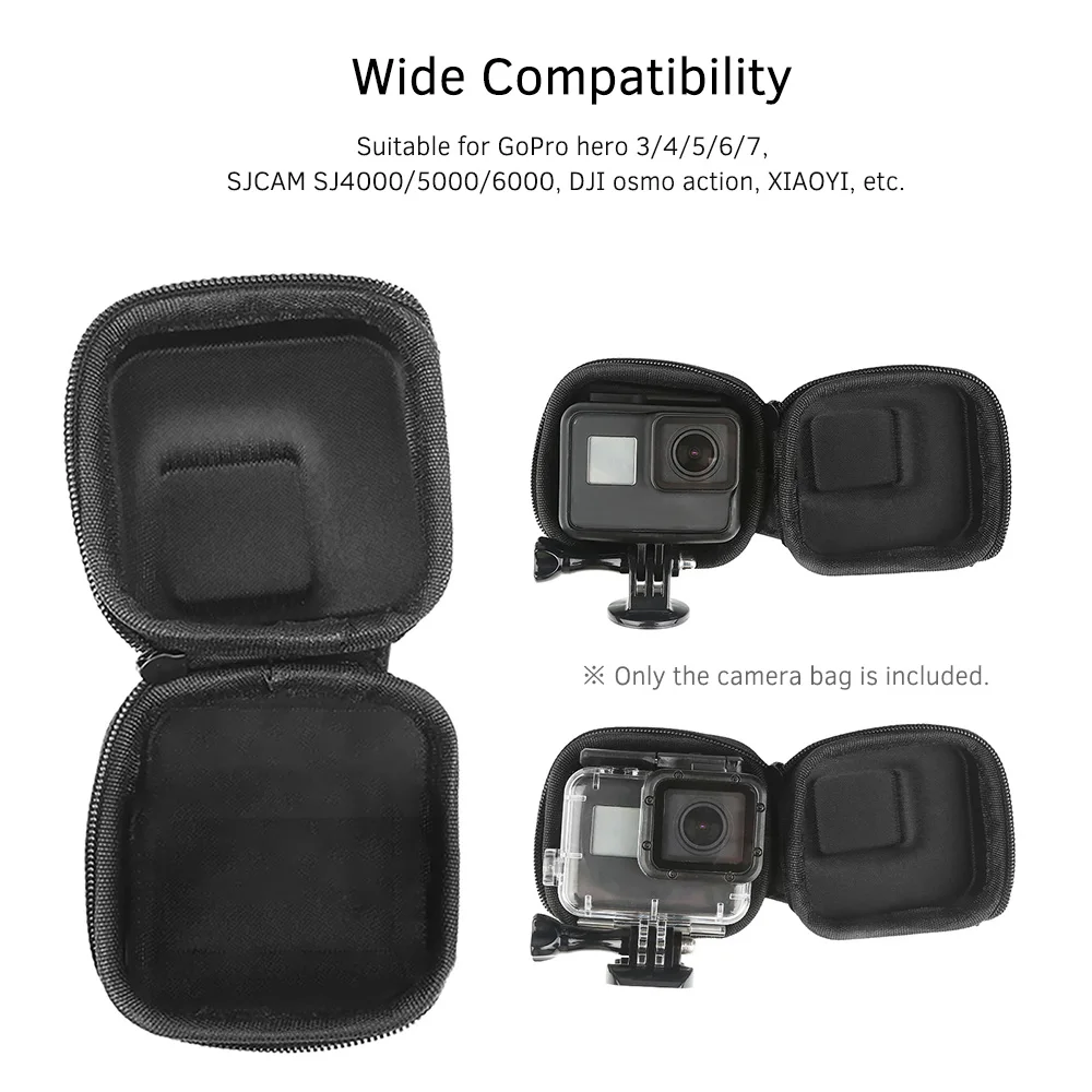 XTGP521 Камера сумка для GoPro Hero5/6/7 для спортивной экшн-камеры SJCAM SJ4000/5000/6000 для DJI Osmo XIAOYI из ЭВА для камеры чехол; защитный чехол