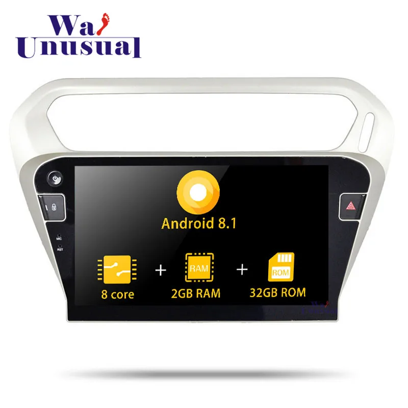 

Autoradio Octa Core 10.1" Android 8.1 Car GPS Navigation For Peugeot 301 2014 For Citroen C-Elysee 2014 Stereo With BT WIFI Maps