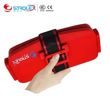 Ифолд Портативный маленьких безопасность сидений в автомобиле Подушка дорожный несессер складной автокресла детское автомобильное кресло лайнер ремни безопасности для От 3 до 12 лет