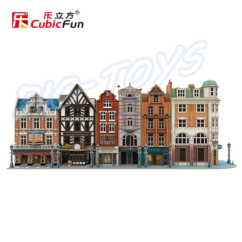 Новое поступление подарок Jigscape London Street 3D головоломка модель Строительство