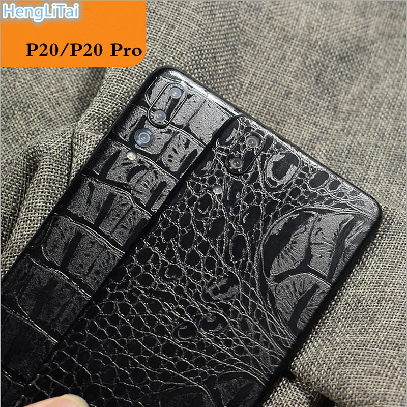 Крокодиловая кожа пленка для телефона задняя паста защитная наклейка Huawei P20/P20