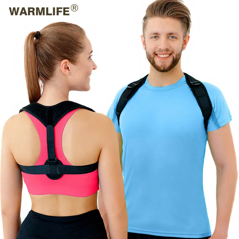 

Back Posture Corrector Shoulder Lumbar Brace Spine Support Belt Adjustable Adult Corset Relieve Pain Posture StrapsBody Health