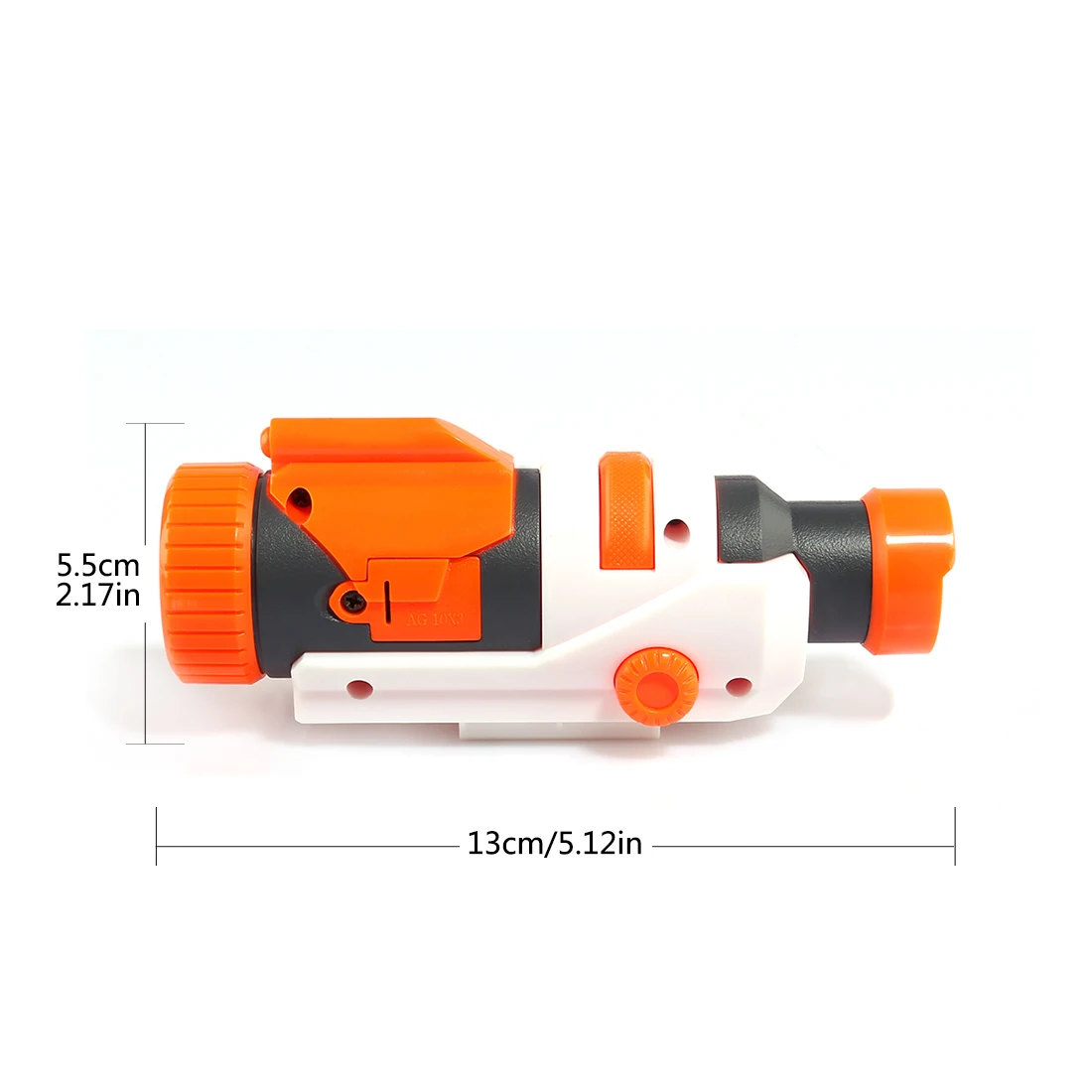 Модифицированная деталь тактический фонарик для Nerf Elite репрессатор Rapidstrike блок