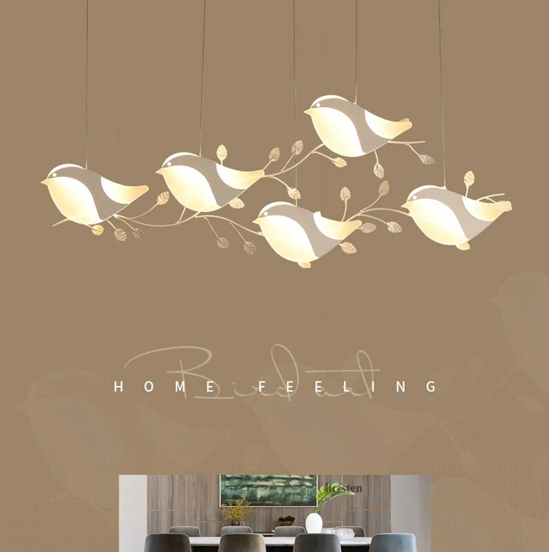 Nordic Creative Bird Pedant Lamp (1)