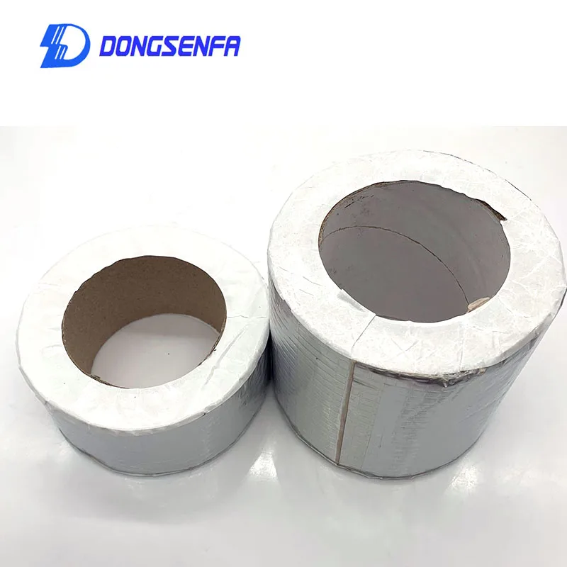 

DONGSENFA Aluminum Foil Butyl Rubber Tape Self Adhesive Waterproof for Roof Pipe Marine Repair