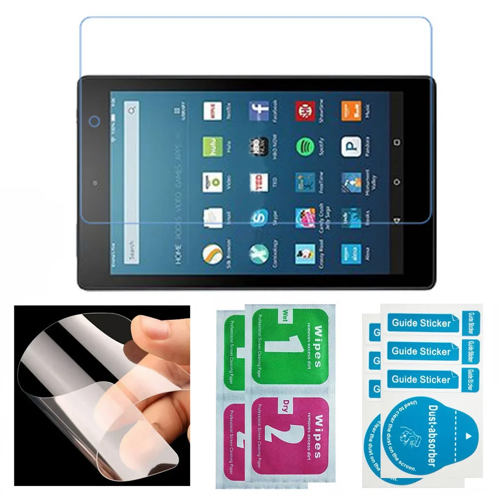 Защитная пленка для планшетного ПК для Amazon Kindle Fire HD 8 8,", ультратонкая пленка для ЖК-экрана, 2 шт