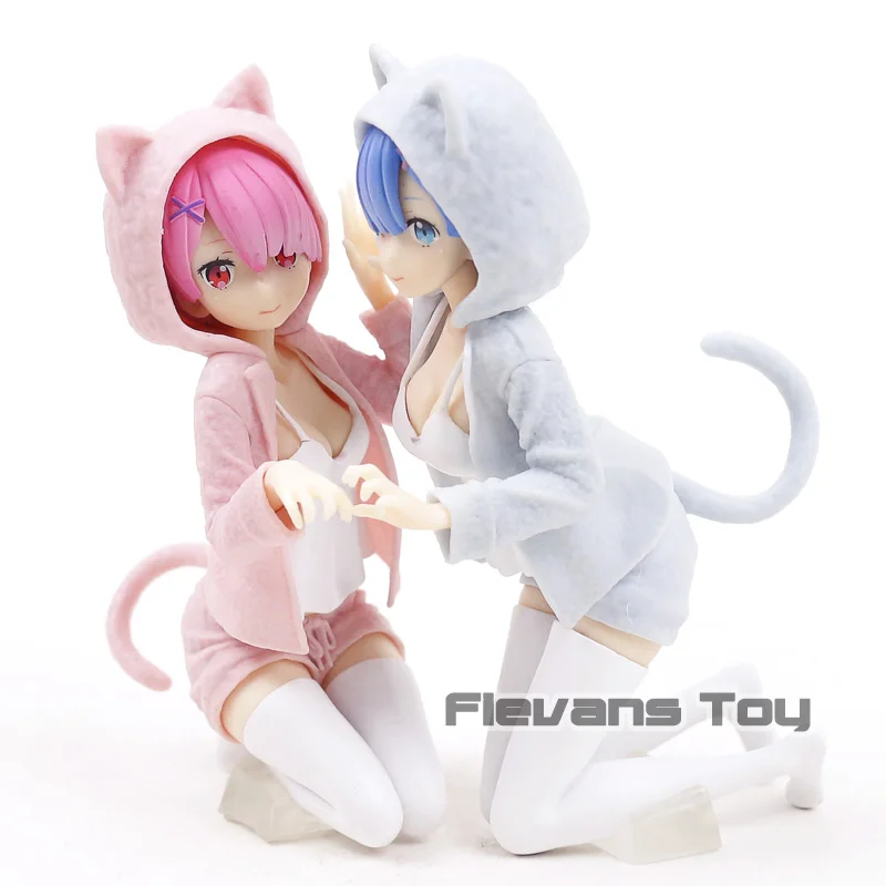 Ответ: нулевая Начальная жизнь в другом мире Ram & Rem Nyanko Ver. Набор коллекционных
