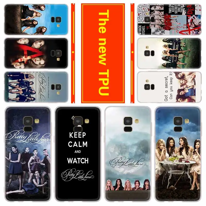 

Phone for Samsung Galaxy J6 J4 Plus J8 J3 J7 2018 J5 J3 j7 2017 2016 j6 Prime Cover Case Pretty Little Liars tv