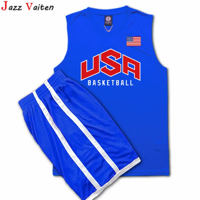 HipJazer Новое поступление мужские fanart Dream баскетбольные майки набор спортивные топы тренировочная форма с шортами наивысшего качества - Цвет: Слоновая кость