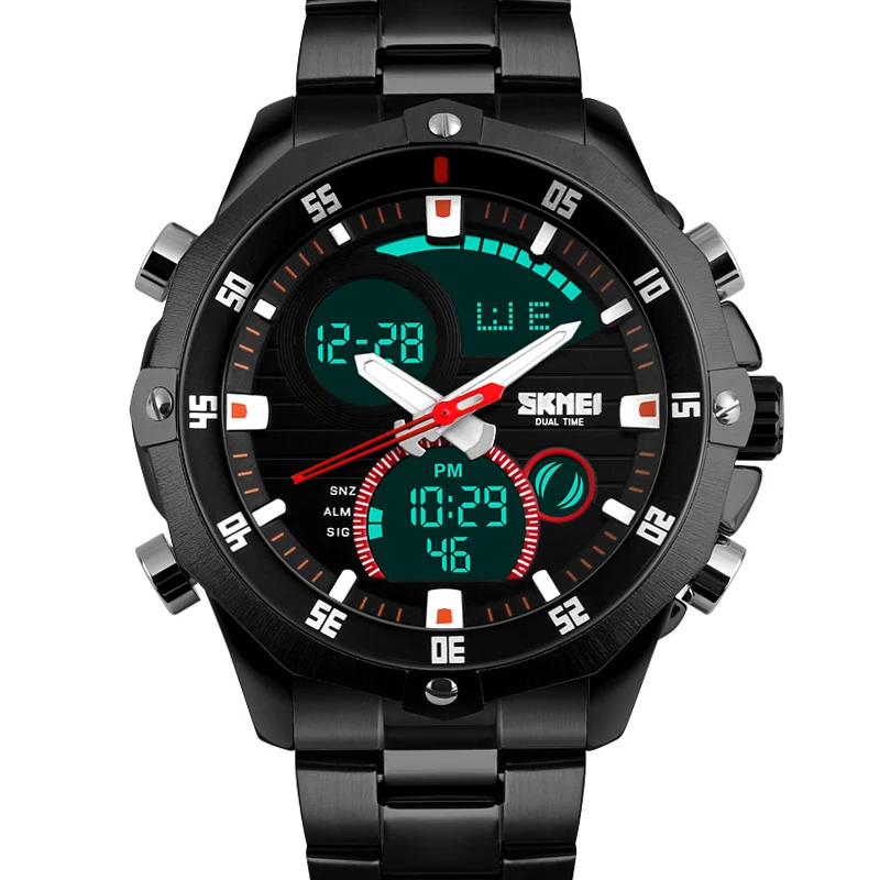 Новые SKMEI часы мужские G стиль Wateproof S Shock спортивные Топ бренд класса люкс LED