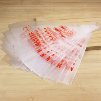 

10PCS/Lot Large Size Disposable Icing Piping Cream Pastry Bag Fondant Cream Cake Decorating Bag Dessert Decorators Cake Tool