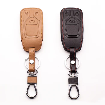 

100% leather car key cover car key case for Audi a4 b9 q7 4m TT 8s 3 buttons Keyboard cover Key cases car keys accessories
