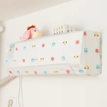 Прозрачная печать подвесной кондиционер пылезащитный чехол Greemei домашний водонепроницаемый кондиционер рукав подвесной чехол для машины