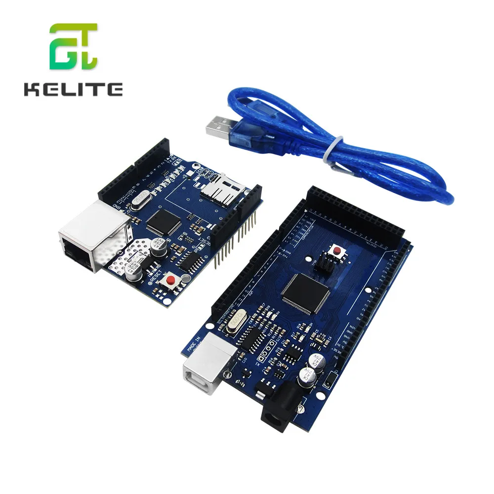 HAILANGNIAO UNO Ethernet W5100 сетевая плата расширения SD карта щит с Mega 2560 R3 Mega2560 REV3 |