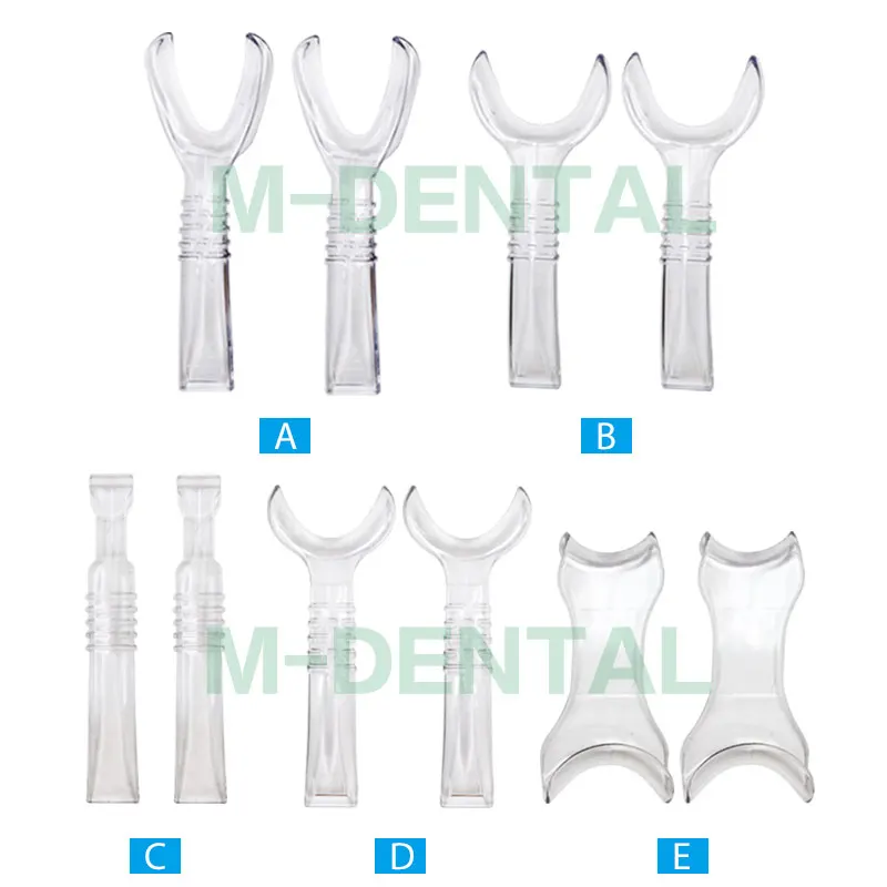 Autoclavable Стоматологическая прозрачные Ортодонтические Ретрактор для щек, губ Рот Открывалка 5 видов на выбор