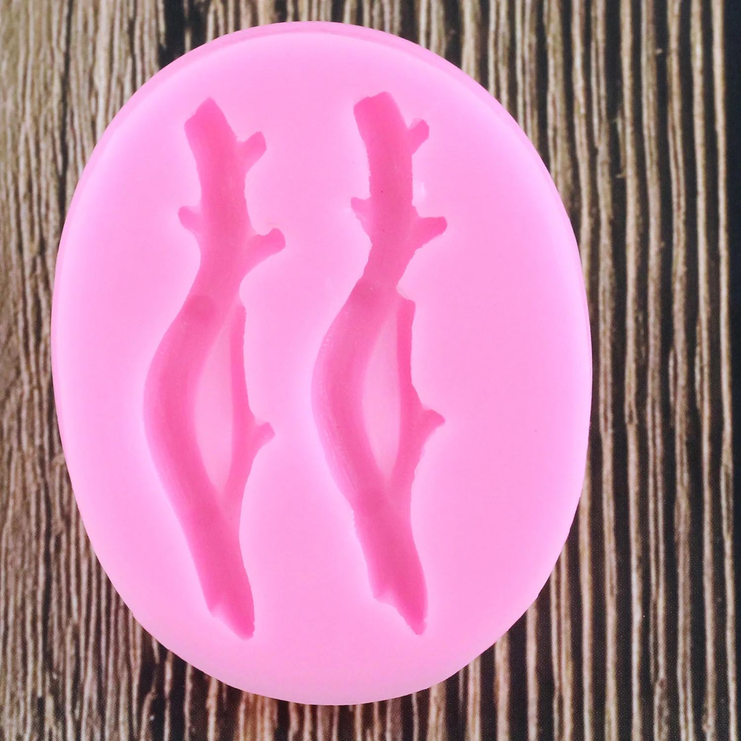 Silicone Mold Cake Decorating Tools Tree Branches Silicone Mold DIY Fondant Cake Decorating Tools Polymer Clay Resin Molds Cupcake Baking Chocolate Candy Mould