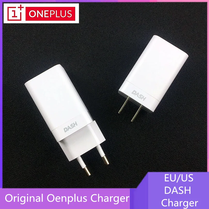 

Original ONEPLUS 7 Dash charging For OnePlus 7 6 6t 5 5T 3 3T Smartphone 5V /4A EU /US Fast charge wall power Adapter,DC0504B1GB