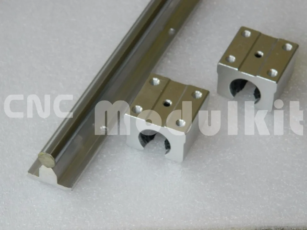 CNC Router SBR10 Set Linear Motion Support Guide Rod With 2pcs SBR10UU Linear Rail Ball Slide