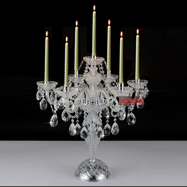 Europeo candelabros de hierro forjado lámparas de mesa para el ...