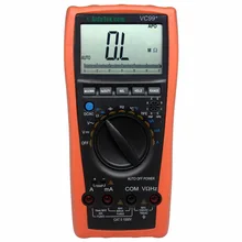Aidetek vc99 + 3 6/-7 faixa automática dmm melhor em comparação com multimerter frete grátis