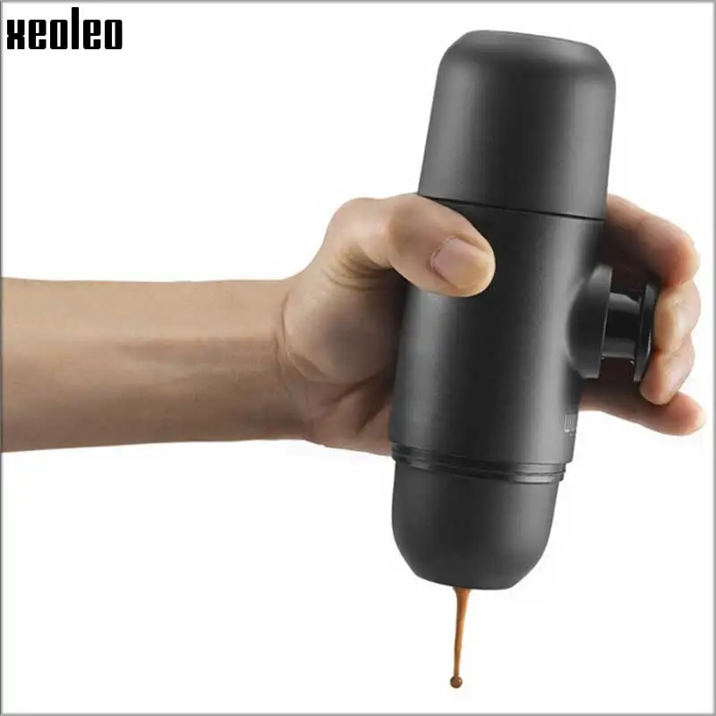 Wacaco Minipresso, Кофеварка, Ручной пресс, капсула и порошок, кофемашина, ручная Эспрессо-машина, портативная, для путешествий, кофе