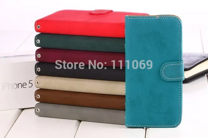 100x Бесплатная доставка DHL натуральная мягкая кожа Ретро Матовая серия