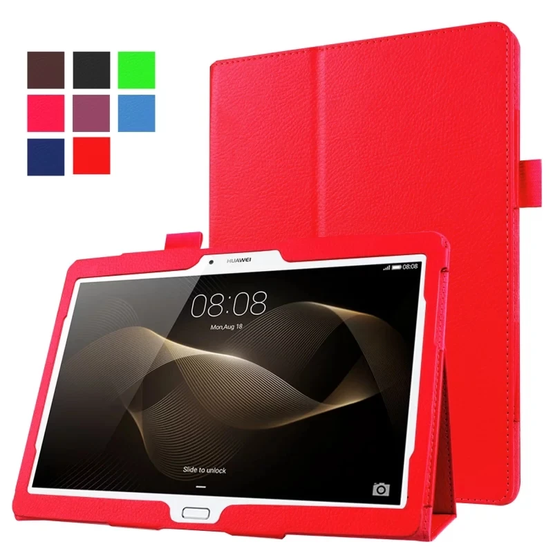 

New case For Huawei MediaPad M2 10" A10W M2-A10W Tablet cover design fashion Stand protective Case PU leather Free shipping
