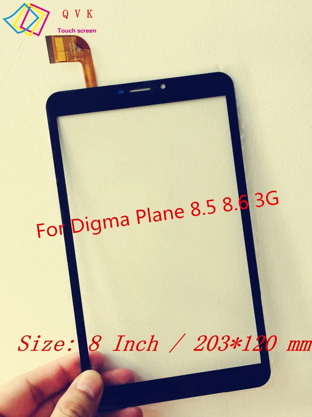 Черный сенсорный экран 8 дюймов для Digma Plane 1 2 3 4 5 6 3G емкостный панель ремонта|panel
