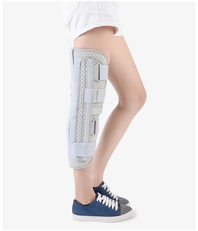 Knee joint lower limb fixed splint leg fixed brace knee fracture protector knee meniscusin