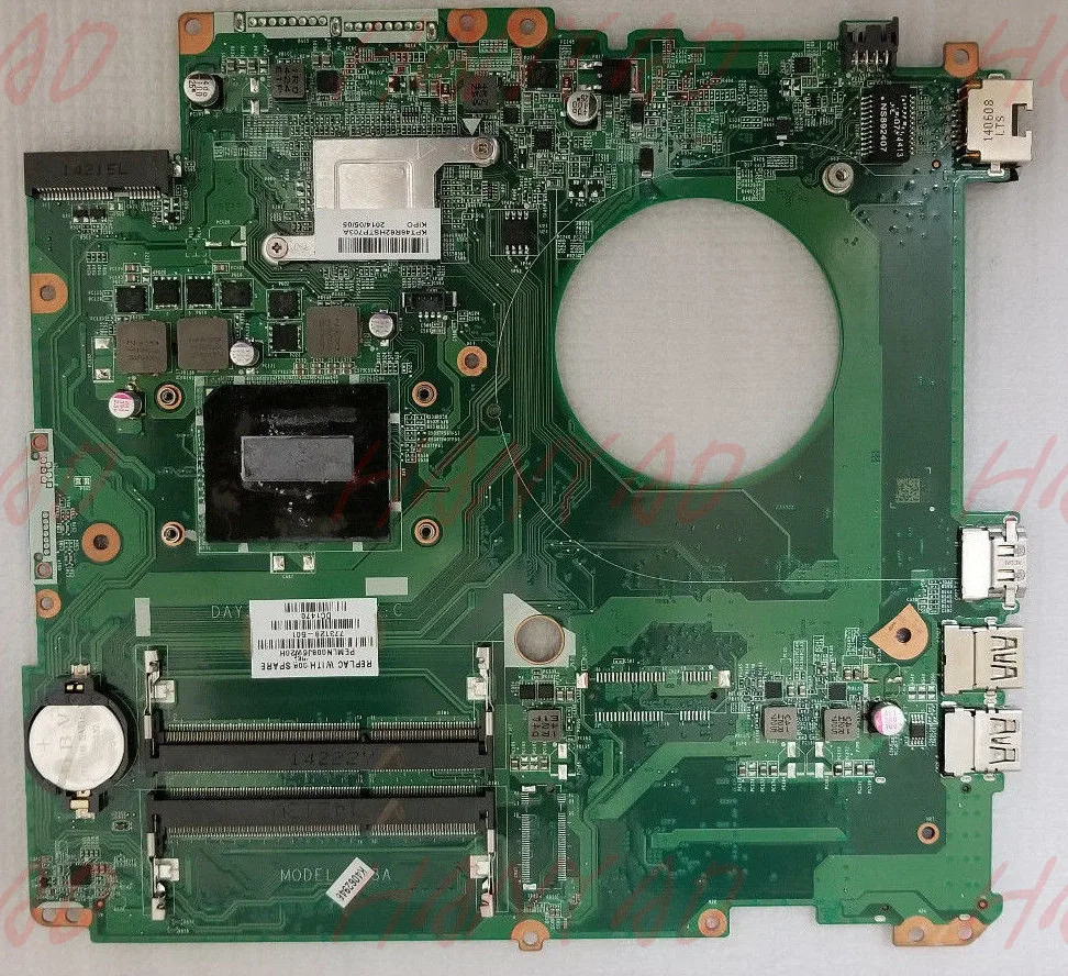 

DAY33AMB6C0 For Envy 17-K 17T-K M7-K010DX Laptop Motherboard 773128-501 773128-001 With i7 CPU MainBoard 100% Tested Fast Ship