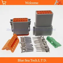 100 sets Deutsch DT06 12S and DT04 12P 12Pin Engine Gearbox waterproof electrical connector for car
