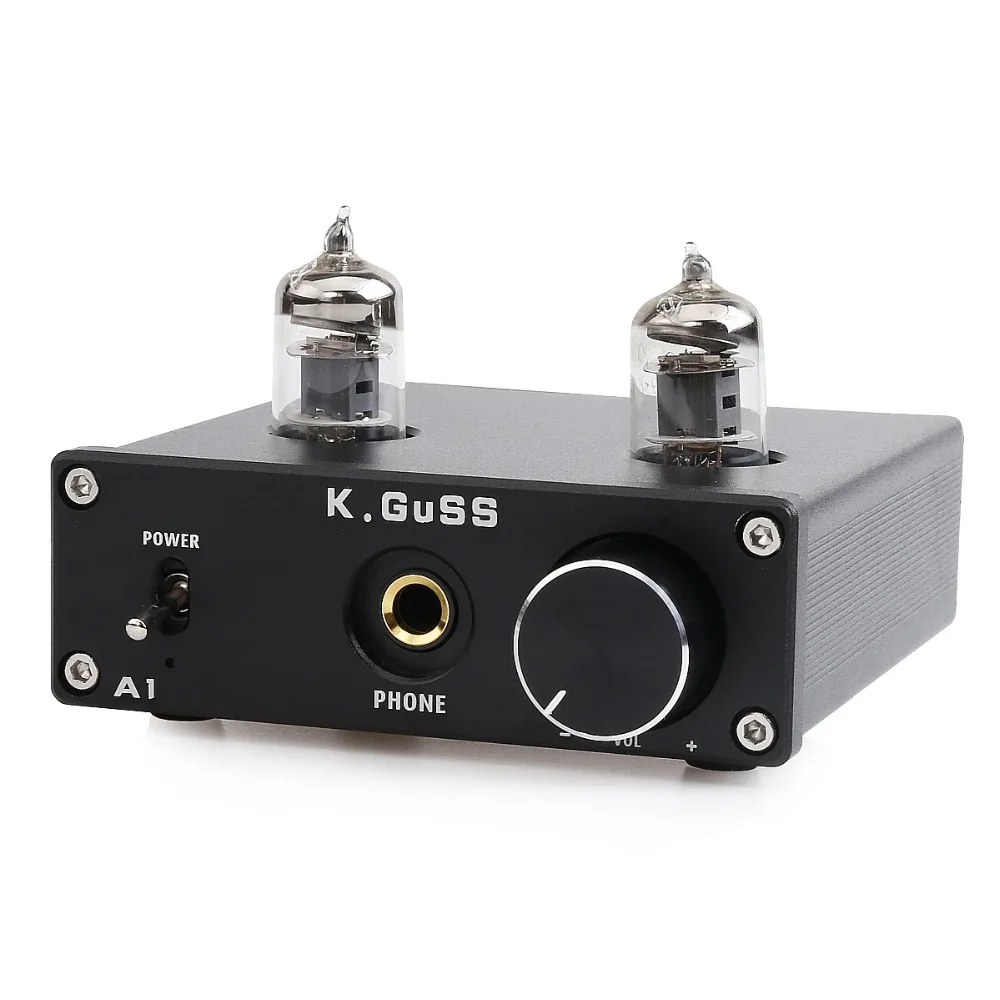 Новый K. GUSS A1 MINI 6J1 Аудио ламповый желчный усилитель для наушников NE5532 6K4