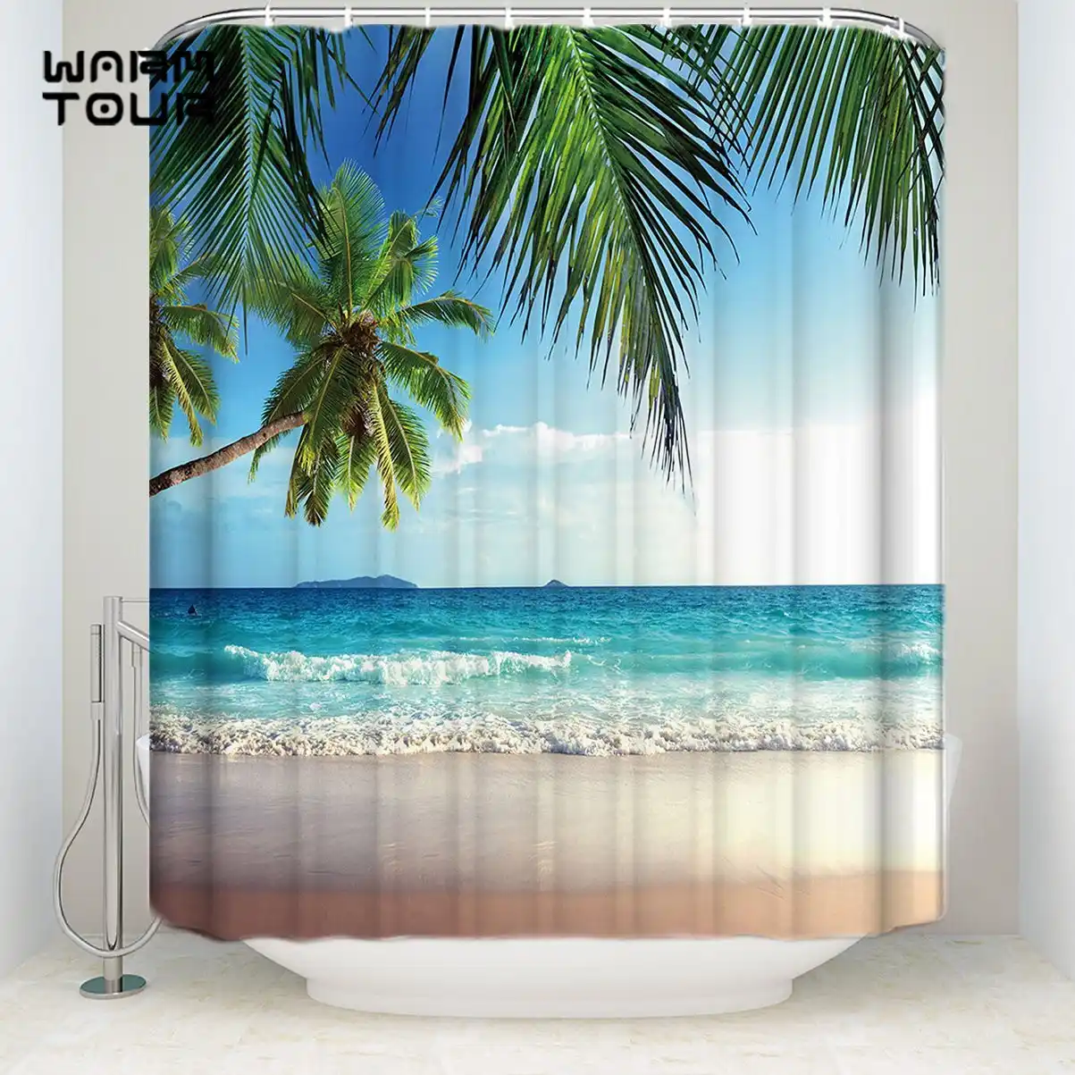 Download Cortinas praia tropical For iPhone