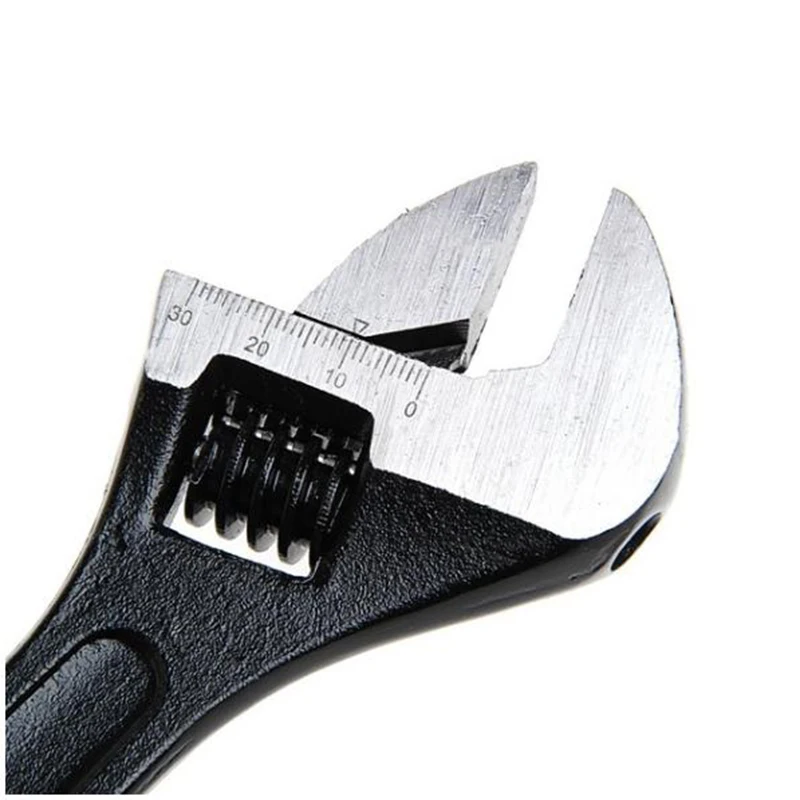 KALAIDUN Wrench Portable Adjustable Large Opening Activity Black Active Plating Live Universal Multifunctional 6`` 8`` Hand tool4