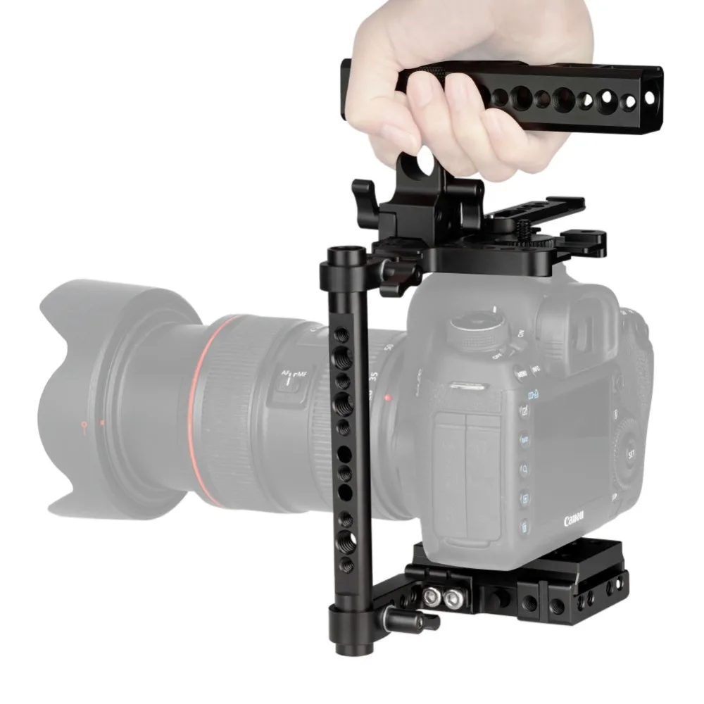 NICEYRIG быстросъемная клетка для камеры DSLR Стабилизатор Canon 5D IV Nikon D850 Sony A7 III Matsushita GH5s