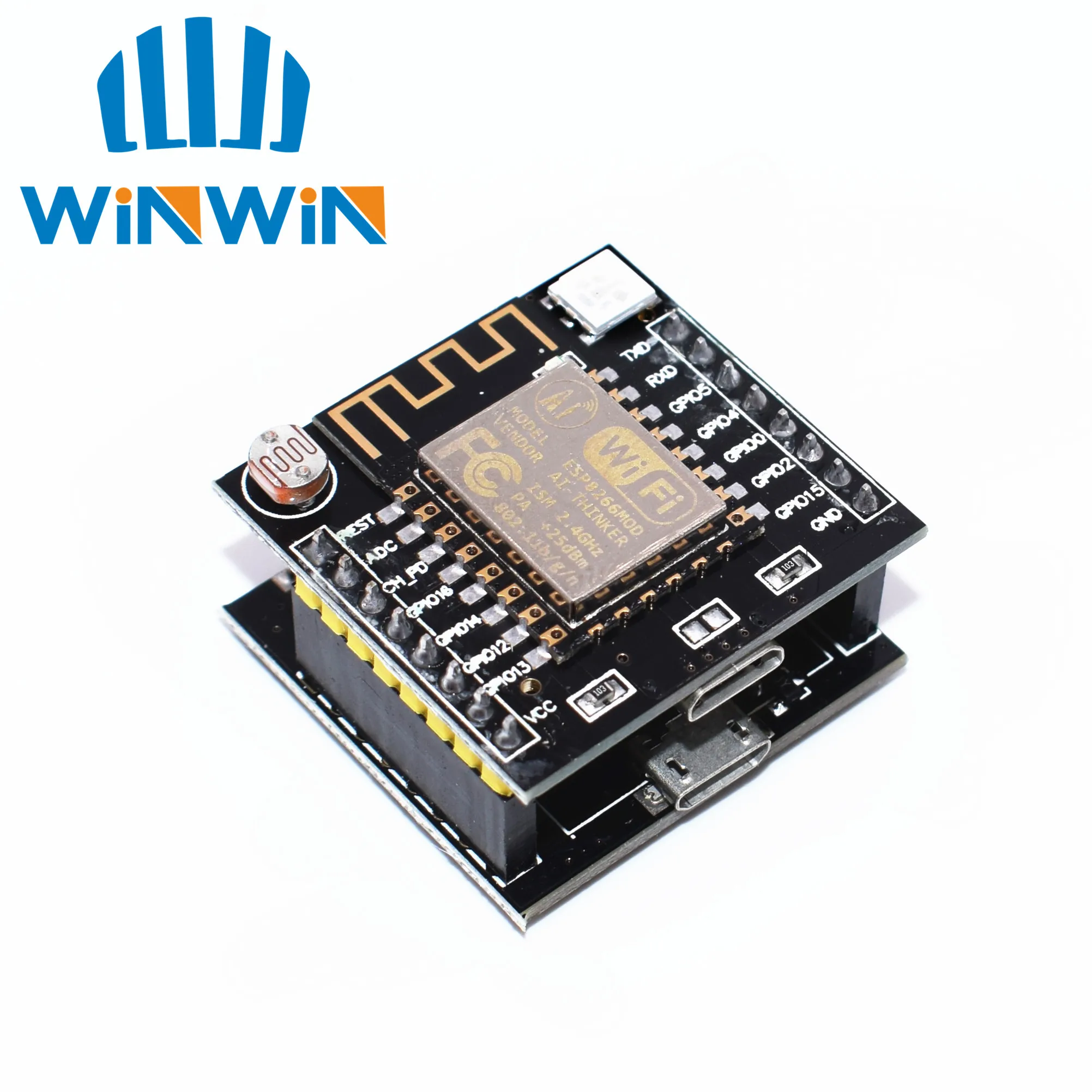 

ESP8266 serial WIFI Witty cloud Development Board ESP-12F module MINI nodemcu